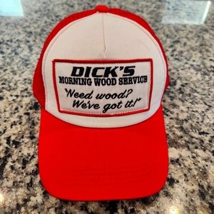 Snapback novelty trucker cap